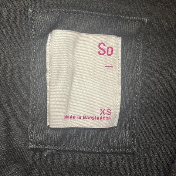SO Denim Button Up Jacket l SIZE XS - Picture 7 of 9